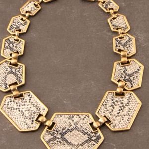***HOST PICK*** Faux Snakeskin Python Necklace ***HOST PICK*** Faux Snakeskin Python Necklace