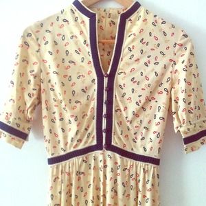 Vintage 60s Jesus fish dress Vintage 60s Jesus fish dress