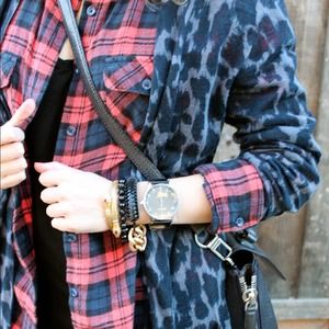 LOFT summer weight leopard cardigan
