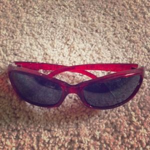 Red Frame Black Shade Sunglasses Red Frame Black Shade Sunglasses