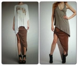 NEW Helmut Lang Drawstring Skirt NEW Helmut Lang Drawstring Skirt
