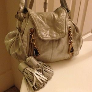 β€ See by Chloe Silver Crossbody Bag β€ β€ See by Chloe Silver Crossbody Bag β€
