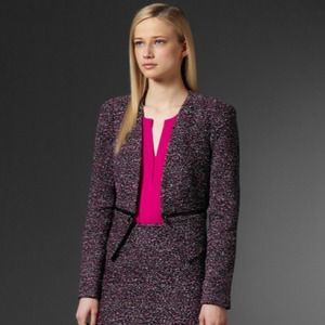Calvin Klein tweed suit jacket, Sz 2, Worn once! Calvin Klein tweed suit jacket, Sz 2, Worn once!