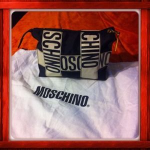 Authentic MOSCHINO makeup bag Authentic MOSCHINO makeup bag