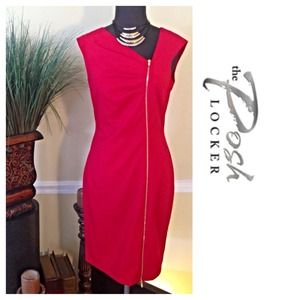 Red dress by CALVIN KLEIN