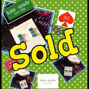 %Authentic Kate Spade Take a bow earrings %Authentic Kate Spade Take a bow earrings