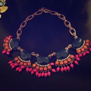 NEW J.crew fan fringe necklace NEW J.crew fan fringe necklace