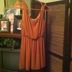 Dresses & Skirts - WORN ONCE CHIFFON BURNT ORANGE DRESS Dresses & Skirts - WORN ONCE CHIFFON BURNT ORANGE DRESS