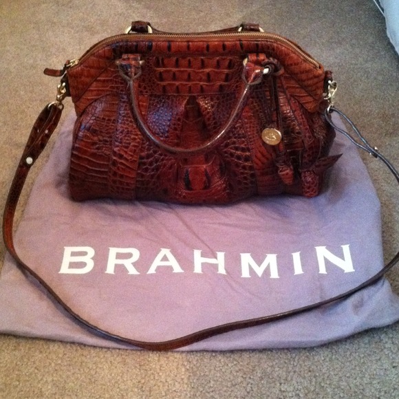 52 off Brahmin Handbags Brahmin leather handbag from Stacey's closet