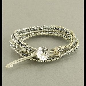 Silver Wrap Bracelet