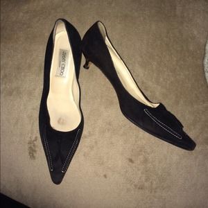 Suede Jimmy Choo kitten heels, make an offer!! Suede Jimmy Choo kitten heels, make an offer!!