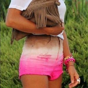 H&M Denim - H&M Ombré Shorts Sz 4 H&M Denim - H&M Ombré Shorts Sz 4
