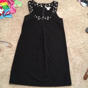 Kensie LBD little black dress grommets Kensie LBD little black dress grommets