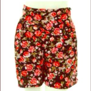 Floral shorts Floral shorts