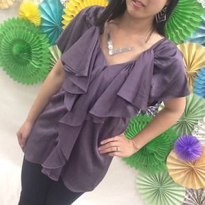 BCBGMaxAzria Tops - BCBG Max Azria runway silk top BCBGMaxAzria Tops - BCBG Max Azria runway silk top