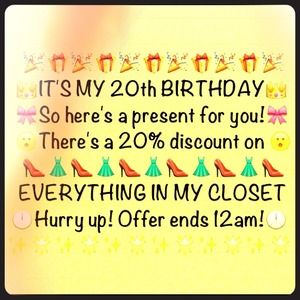 I got you a present for my birthday! I got you a present for my birthday!