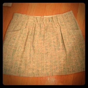 J. Crew tweed mini skirt J. Crew tweed mini skirt