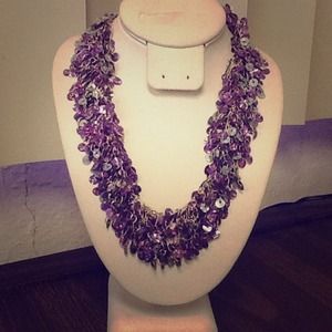 Lavender beads necklace Lavender beads necklace