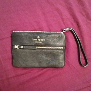 Never worn authentic Kate Spade black clutch Never worn authentic Kate Spade black clutch