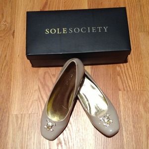 Sole Society skull flat Sole Society skull flat