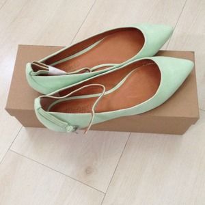 Madewell City Skimmer with ankle strap, size 6.5 Madewell City Skimmer with ankle strap, size 6.5