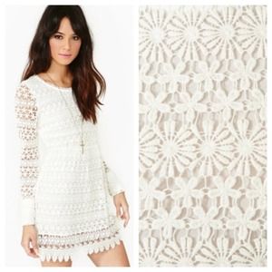 nasty gal Dresses & Skirts - Nasty gal love lace crochet dress nasty gal Dresses & Skirts - Nasty gal love lace crochet dress