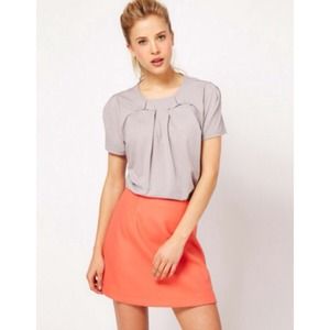 ASOS Tops - Asos grey cotton shirt ASOS Tops - Asos grey cotton shirt