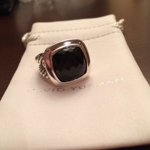 DAVID YURMAN Black Onyx Albion Ring 11mm AUTHENTIC DAVID YURMAN Black Onyx Albion Ring 11mm AUTHENTIC