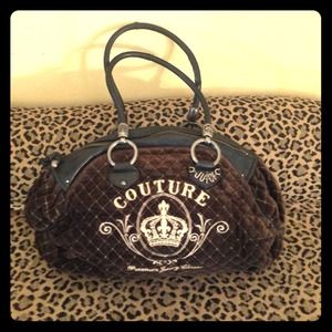 authentic! Large black juicy couture handbag authentic! Large black juicy couture handbag