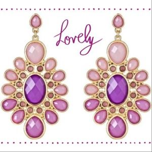 HOST PICKPurple Cabana Sun Earrings HOST PICKPurple Cabana Sun Earrings