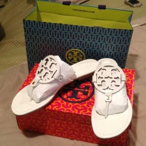 NFS Tory Burch Miller Sandals % Authentic. NFS NFS Tory Burch Miller Sandals % Authentic. NFS