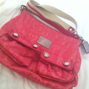 Authentic pink Coach Poppy hand/crossbody bag! Authentic pink Coach Poppy hand/crossbody bag!