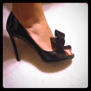 Valentino D'Orsay bow pumps Valentino D'Orsay bow pumps