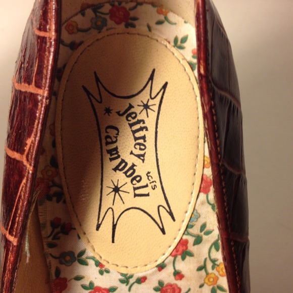 Jeffrey Campbell Shoes - Jeffrey Campbell Croco Leather Heels 4 Jeffrey Campbell Shoes - Jeffrey Campbell Croco Leather Heels 4