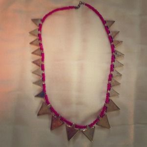 Statement Triangle Necklace Statement Triangle Necklace
