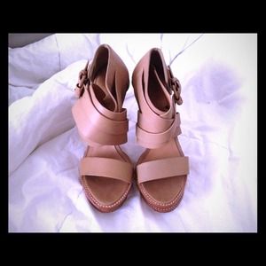 L.A.M.B light brown leather sandals size 7.5 L.A.M.B light brown leather sandals size 7.5