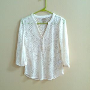 White half sleeve shirt- brand new Only no tags White half sleeve shirt- brand new Only no tags