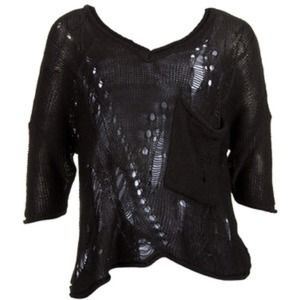 Willow & Clay | Lurex Drop-Stitch Sweater Willow & Clay | Lurex Drop-Stitch Sweater