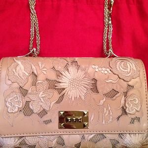 Valentino Lace Small Flap Bag NWT Blush Valentino Lace Small Flap Bag NWT Blush
