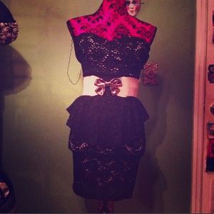 ο’Host pickο’Black lace dress ο’Host pickο’Black lace dress