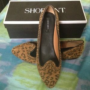 NEW leopard print suede flats NEW leopard print suede flats