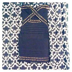 Black with gold studded accents !!! BANDAGE DRESS Black with gold studded accents !!! BANDAGE DRESS