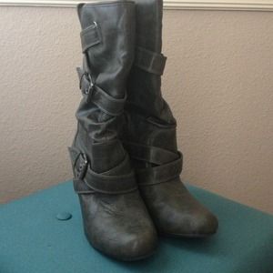 BUNDLE FOR ndusza Gray Slouch boots BUNDLE FOR ndusza Gray Slouch boots