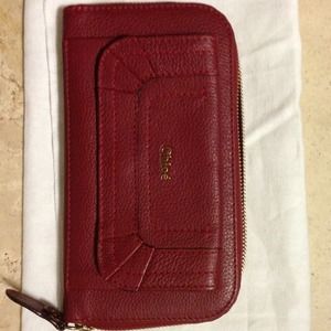 Chloe Red Calfskin Wallet NWT Chloe Red Calfskin Wallet NWT