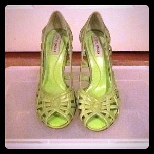 Steve Madden Green Wedges Steve Madden Green Wedges