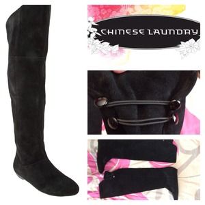 REDUCED Chinese Laundry over the knee Boots. REDUCED Chinese Laundry over the knee Boots.