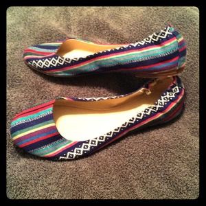 Multi-Colored Ballet Flats Multi-Colored Ballet Flats