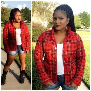 ⛔️SALE⛔️Plaid Grunge Jacket ⛔️SALE⛔️Plaid Grunge Jacket