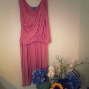 Grecian style rose color dress Grecian style rose color dress
