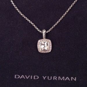 David Yurman 7mm Prasiolite Petite Albion Necklace David Yurman 7mm Prasiolite Petite Albion Necklace